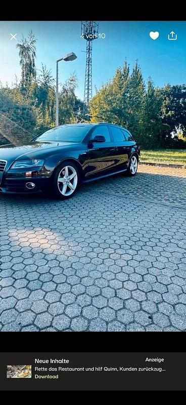 Gebraucht Audi A4 S-Line 211 PS (155 kW) 2008 Schwarz Kombi