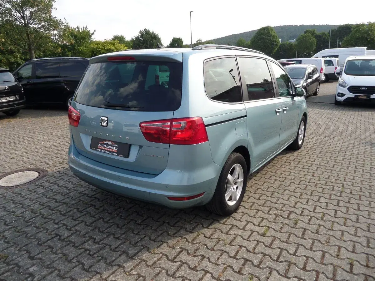 Gebraucht Seat Alhambra Style 150 PS (110 kW) 2011 Blau Van / Kleinbus