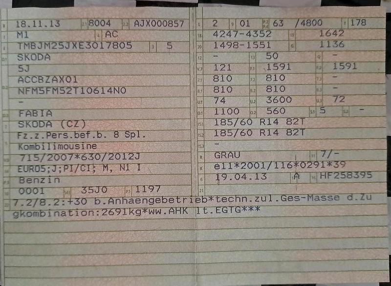 Gebraucht Skoda Fabia 2013 Silber Kombi