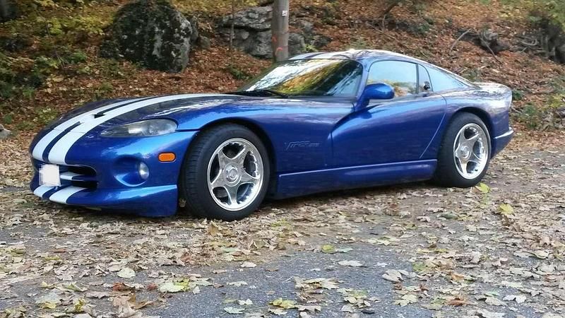 Blau Gebraucht 1996 Dodge Viper Coupé | 65.000 € - Bild 1/4
