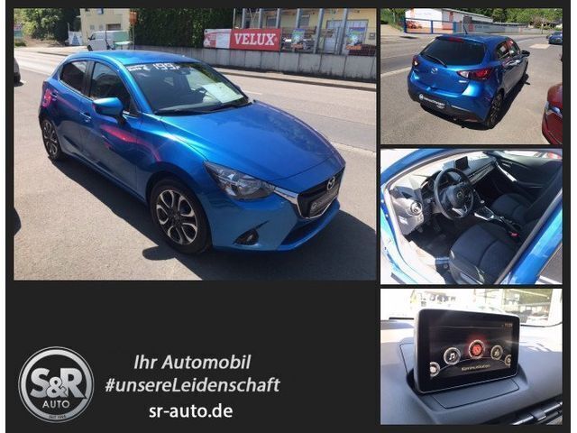 Cyanitblau metallic Gebraucht 2017 Mazda 2 Nakama Kleinwagen | 12.980 € (Fairer Preis) - Bild 1/4