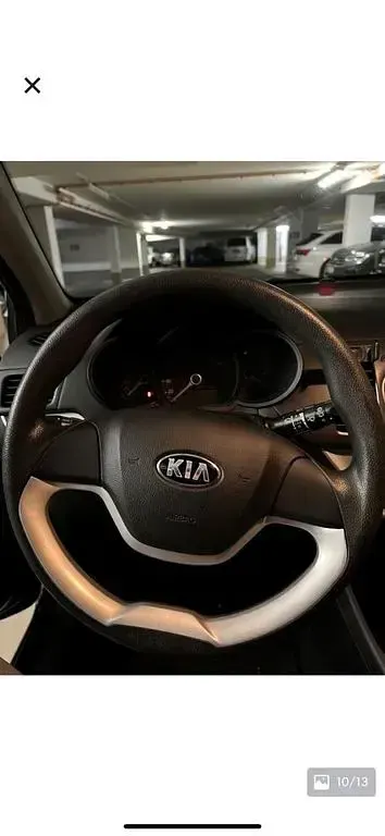 Gebraucht Kia Picanto Edition 7 69 PS (50 kW) 2013 Schwarz Kleinwagen