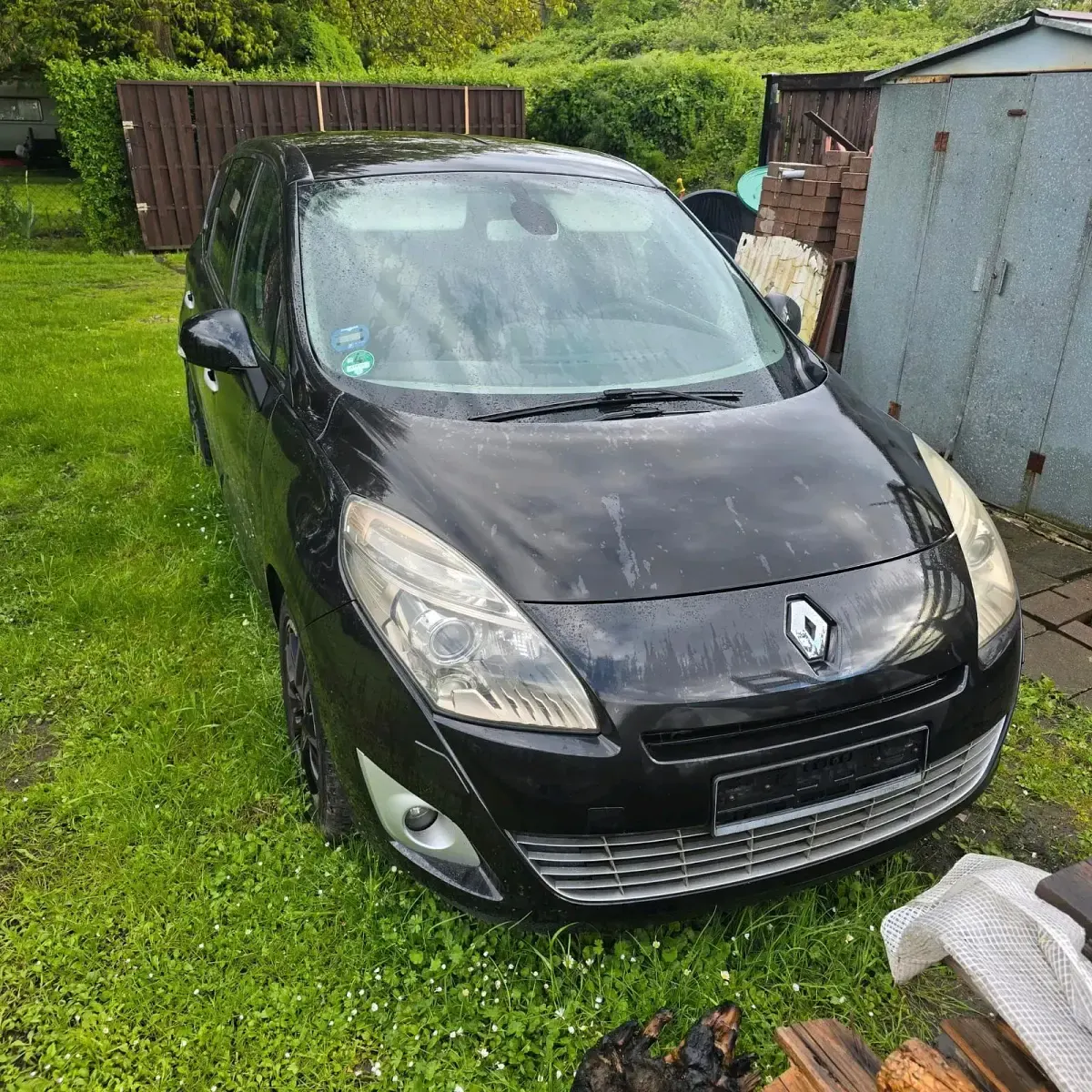 Gebraucht Renault Grand Scénic III Dynamique 150 PS (110 kW) 2010 Schwarz Van / Kleinbus
