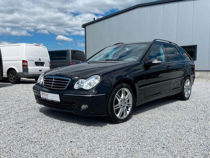 Schwarz Gebraucht 2007 Mercedes C320 Avantgarde Kombi | 2.499 € (Superpreis) - Bild 1/4
