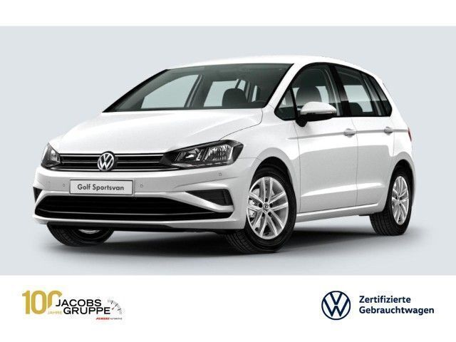 Weiß Gebraucht 2019 VW Golf Sportsvan Comfortline Van / Kleinbus | 15.870 € (Fairer Preis) - Bild 1/1