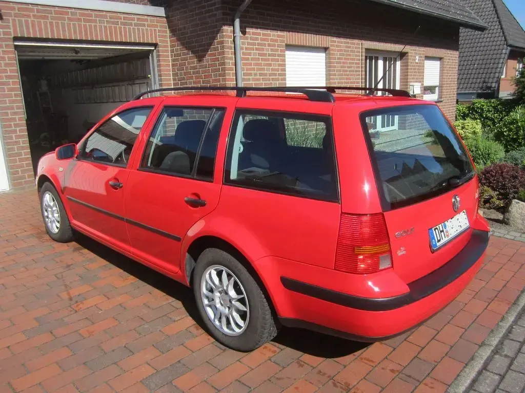 Gebraucht VW Golf III Basis 75 PS (55 kW) 1999 Rot Kombi