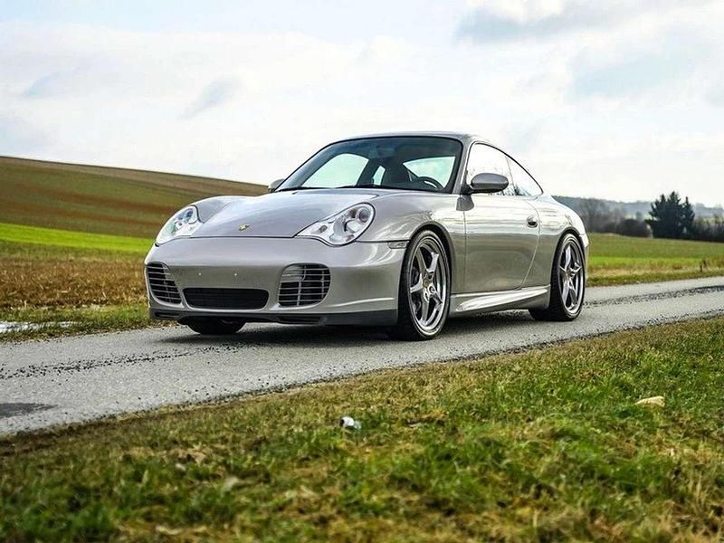 Silber Gebraucht 2003 Porsche 996 Coupé | 35.000 € (Superpreis) - Bild 1/4