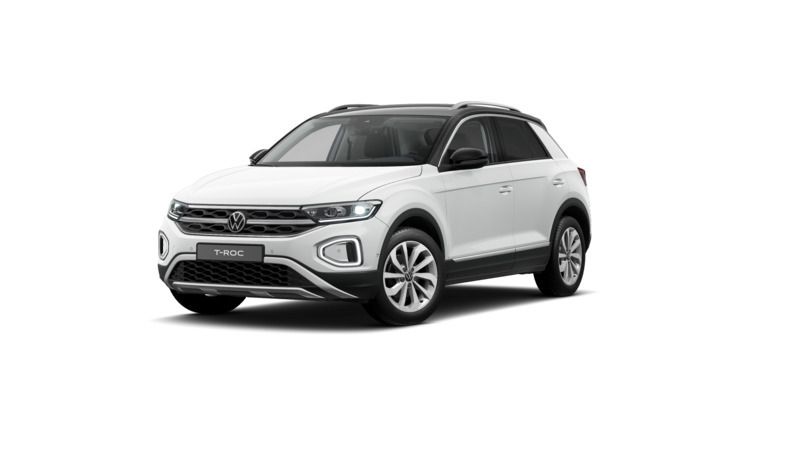 Gebraucht VW T-Roc Style 150 PS (110 kW) 2024 Weiß SUV