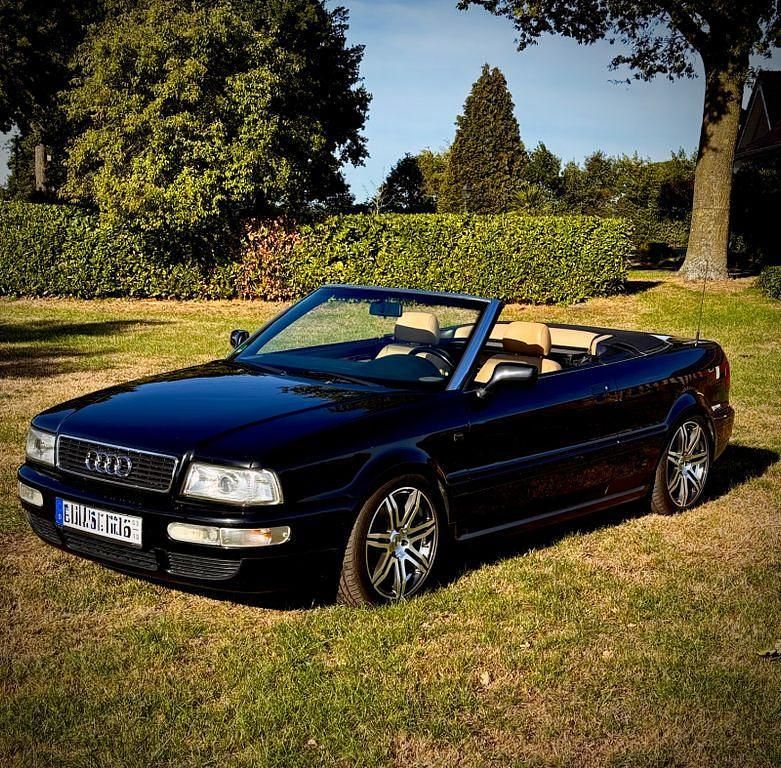 Schwarz Gebraucht 2000 Audi Cabriolet Sport Cabrio | 9.999 € (Fairer Preis) - Bild 1/4