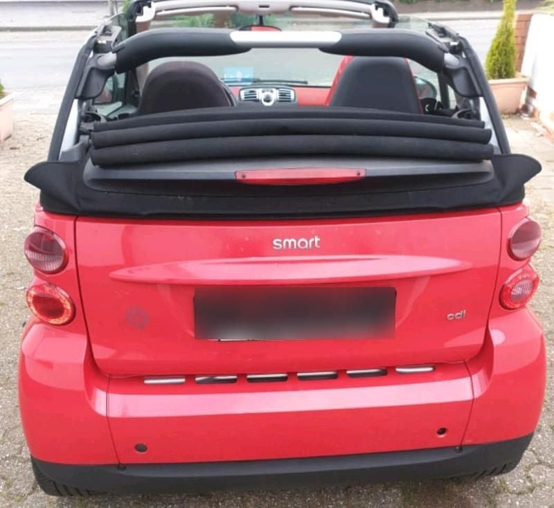 Gebraucht Smart ForTwo Cabrio 45 PS (33 kW) 2009 Rot Cabrio