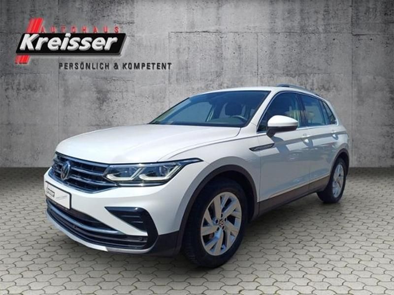 Gebraucht VW Tiguan Elegance 150 PS (110 kW) 2021 Weiß (pure white) SUV