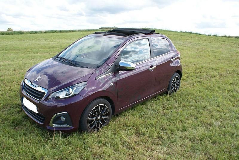 Violett Gebraucht 2015 Peugeot 108 Allure Kleinwagen | 7.700 € (Guter Preis) - Bild 1/4