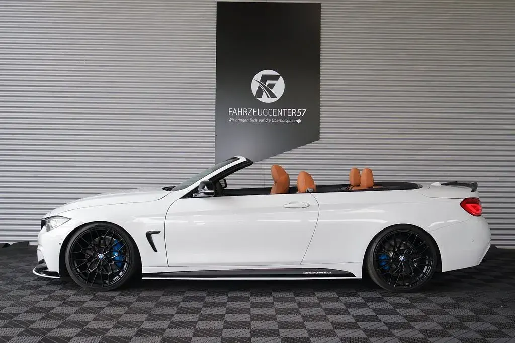 Gebraucht BMW 440 Cabriolet M Performance 326 PS (239 kW) 2018 Weiß Cabrio