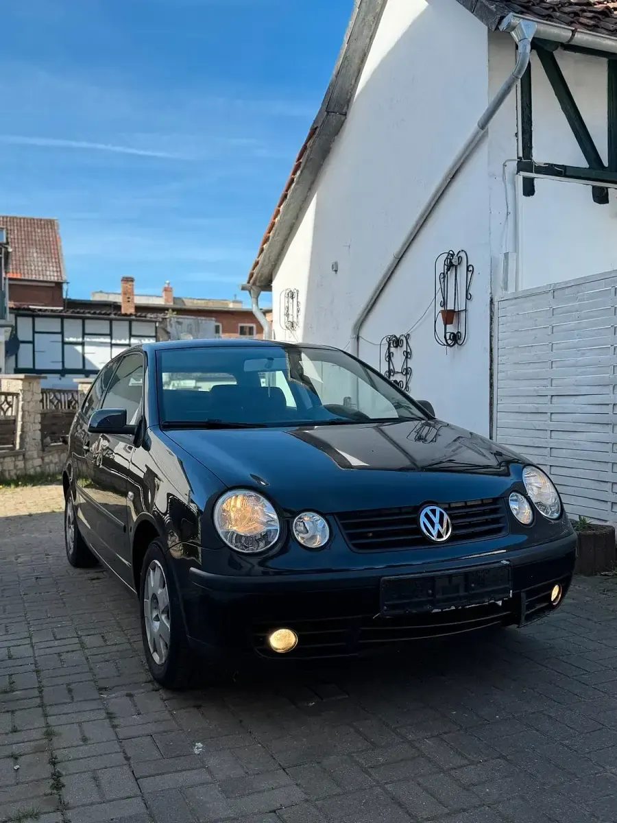 Gebraucht VW Polo 2002 Schwarz Kleinwagen