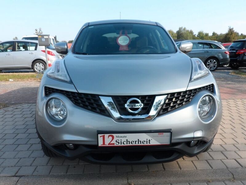 Gebraucht Nissan Juke Acenta 117 PS (86 kW) 2016 Silber SUV