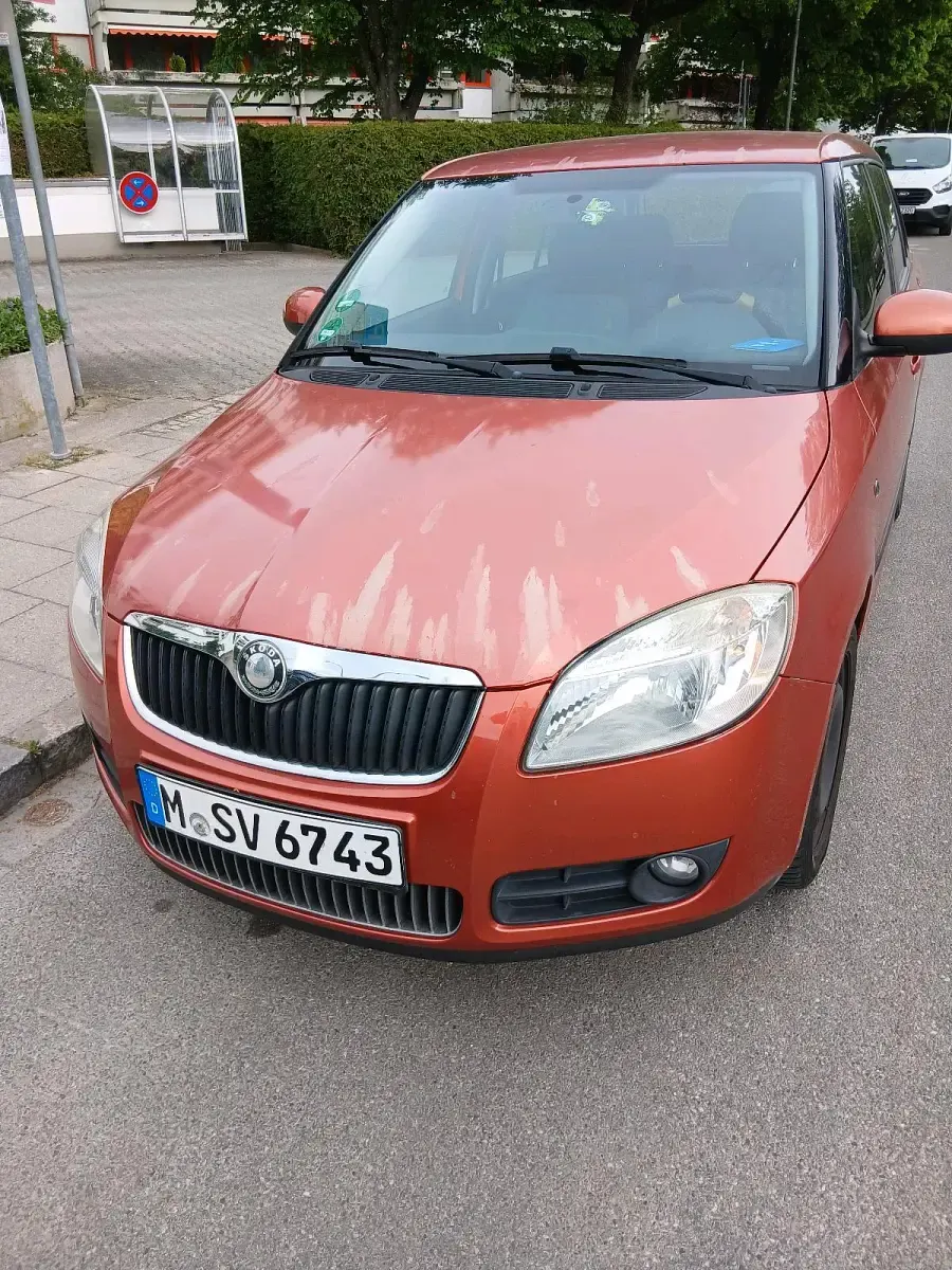 Gebraucht Skoda Fabia 86 PS (63 kW) 2008 Orange Kombi