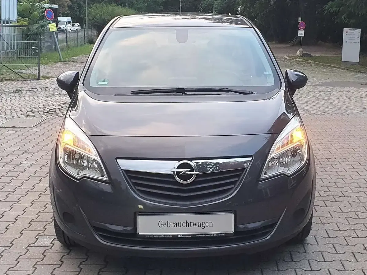 Gebraucht Opel Meriva Active 110 PS (80 kW) 2013 Platin anthrazit metallic Van / Kleinbus