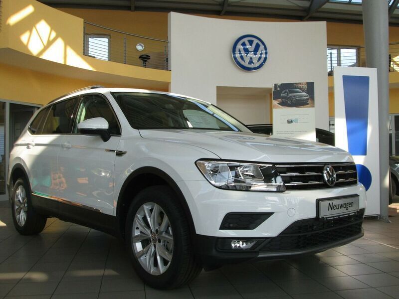 Weiß Gebraucht 2019 VW Tiguan Allspace Comfortline SUV | 25.490 € (Fairer Preis) - Bild 1/4