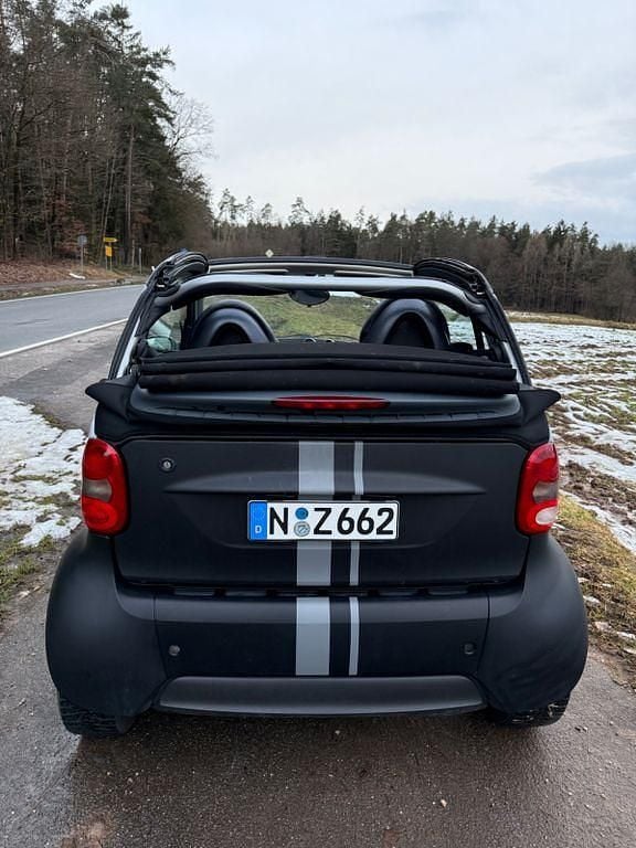 Gebraucht Smart ForTwo Cabrio Pure 54 PS (39 kW) 2002 Schwarz Cabrio