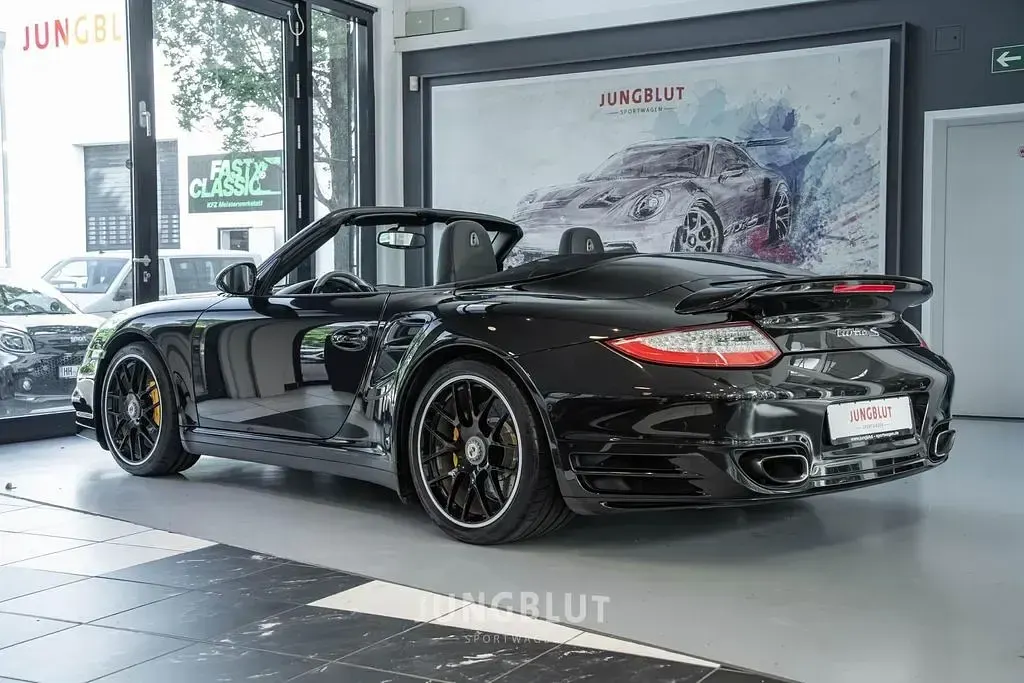 Gebraucht Porsche 911 Turbo S Cabriolet 530 PS (389 kW) 2012 Basaltschwarz Cabrio