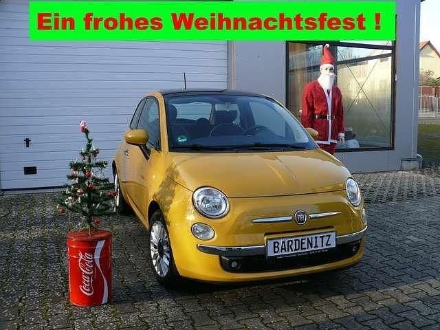 Gelb Gebraucht 2015 Fiat 500 Lounge Kleinwagen | 7.400 € (Superpreis) - Bild 1/4