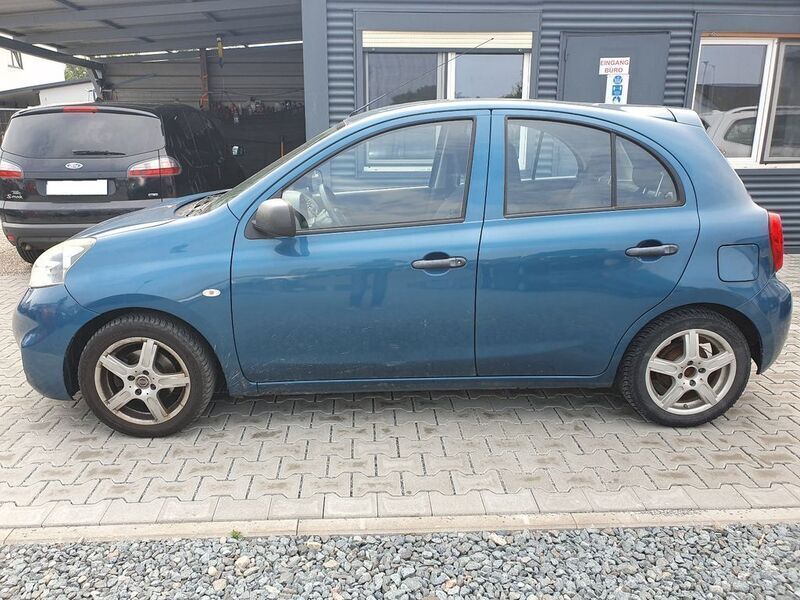 Gebraucht Nissan Micra Visia 80 PS (58 kW) 2014 Blau Kleinwagen