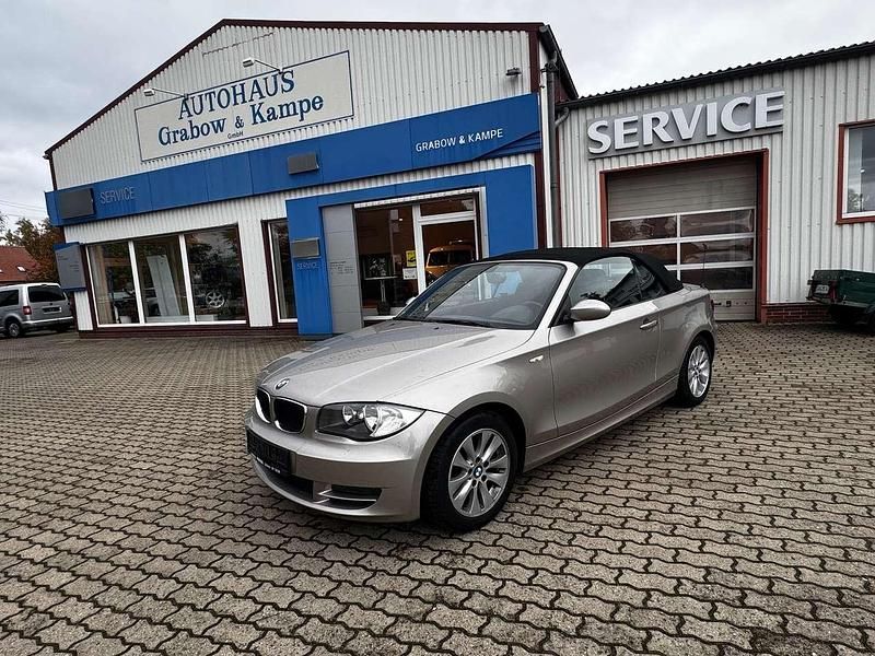 Schwarz Gebraucht 2009 BMW 118 Cabriolet Cabrio | 7.800 € (Guter Preis) - Bild 1/4