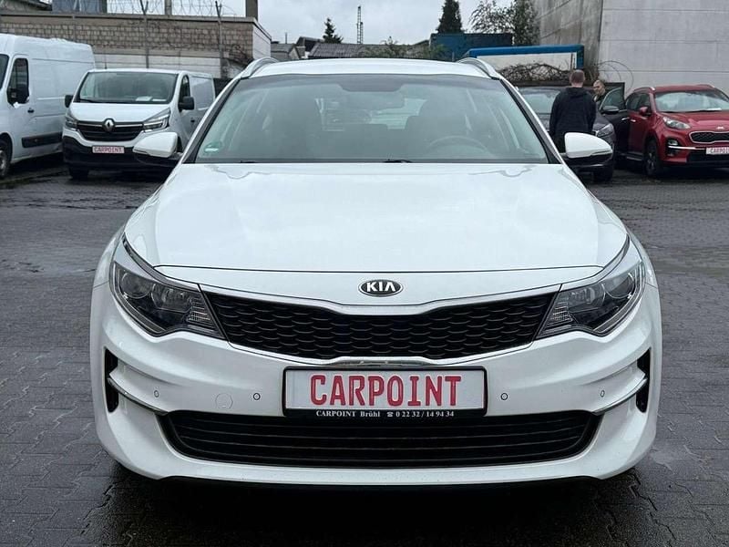 Gebraucht Kia Optima Edition 7 163 PS (119 kW) 2018 Weiß Kombi