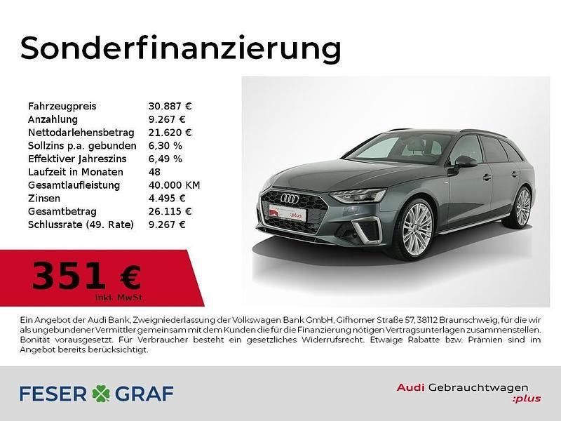 Daytonagrau perleffekt Gebraucht 2022 Audi A4 Sport Kombi | 30.887 € (Etwas zu teuer) - Bild 1/1
