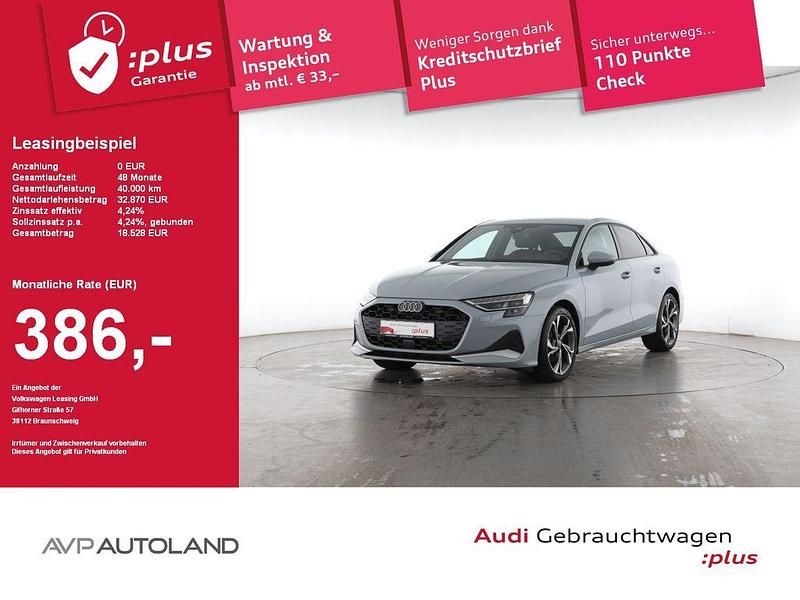 Pfeilgrau perleffekt Gebraucht 2025 Audi A3 Advanced Plus Limousine | 32.870 € - Bild 1/4