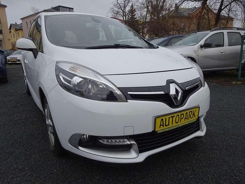 Gebraucht Renault Scénic Initiale Paris 110 PS (80 kW) 2013 Weiß Van / Kleinbus