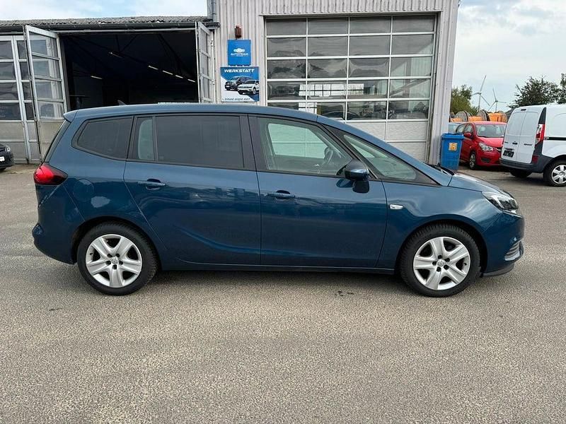 Gebraucht Opel Zafira 120 PS (88 kW) 2017 Blau Van / Kleinbus