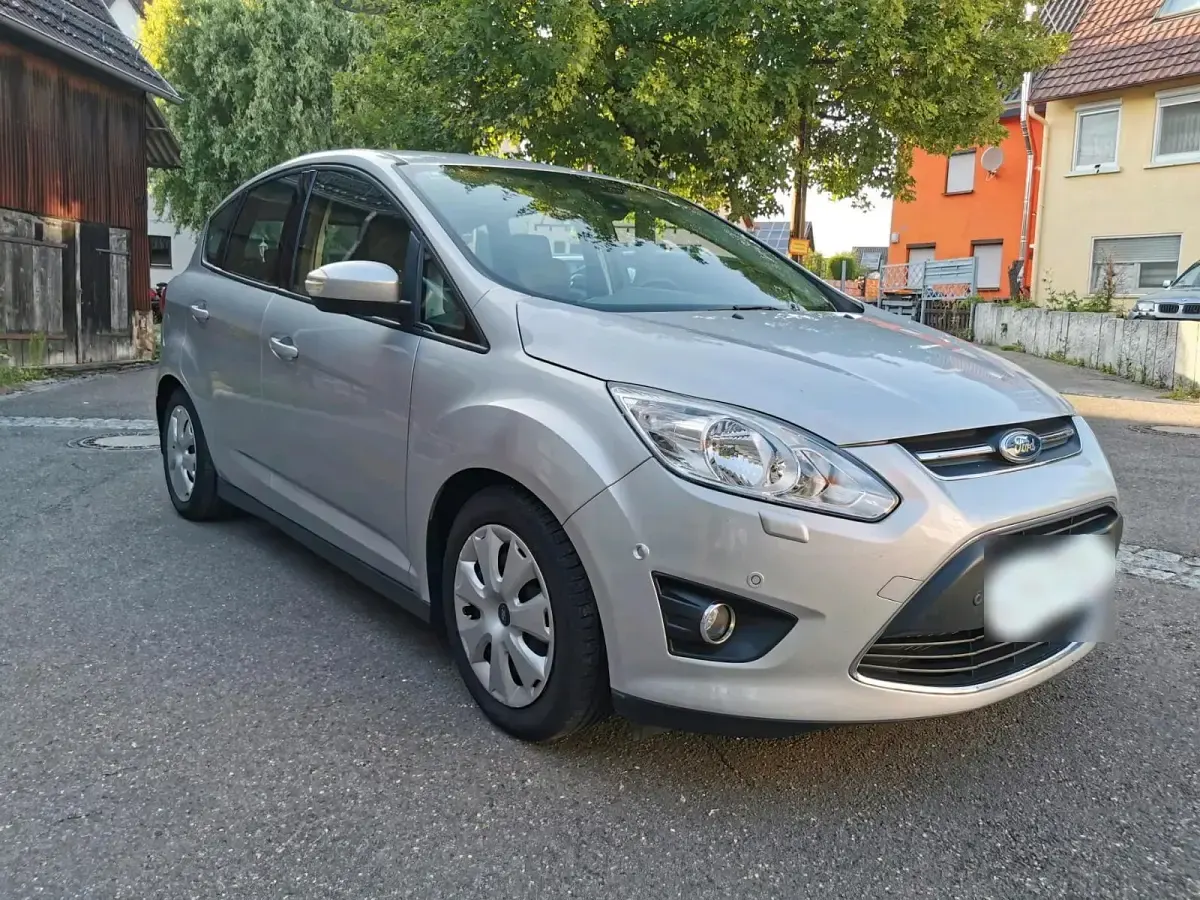 Gebraucht Ford C-MAX Trend 116 PS (85 kW) 2012 Silber Van / Kleinbus