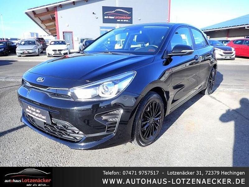 Schwarz Gebraucht 2021 Kia Rio Vision Limousine | 11.890 € (Guter Preis) - Bild 1/4