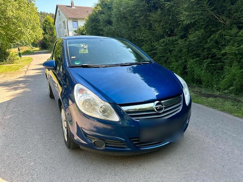 Gebraucht Opel Corsa 90 PS (66 kW) 2007 Blau Kleinwagen