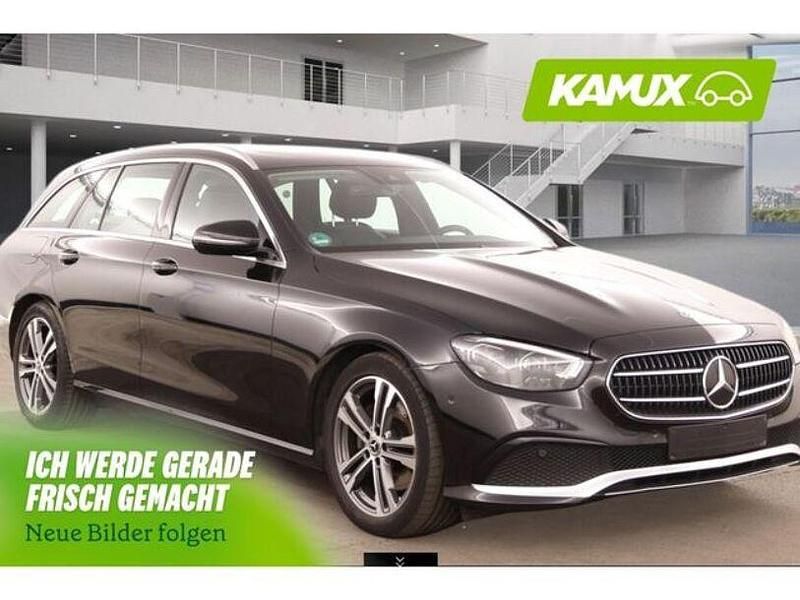Gebraucht Mercedes E220 Avantgarde 194 PS (142 kW) 2021 Obsidianschwarz Kombi