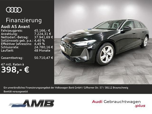 Gebraucht Audi A5 Ambiente 204 PS (150 kW) 2025 Mythosschwarz metallic Kombi