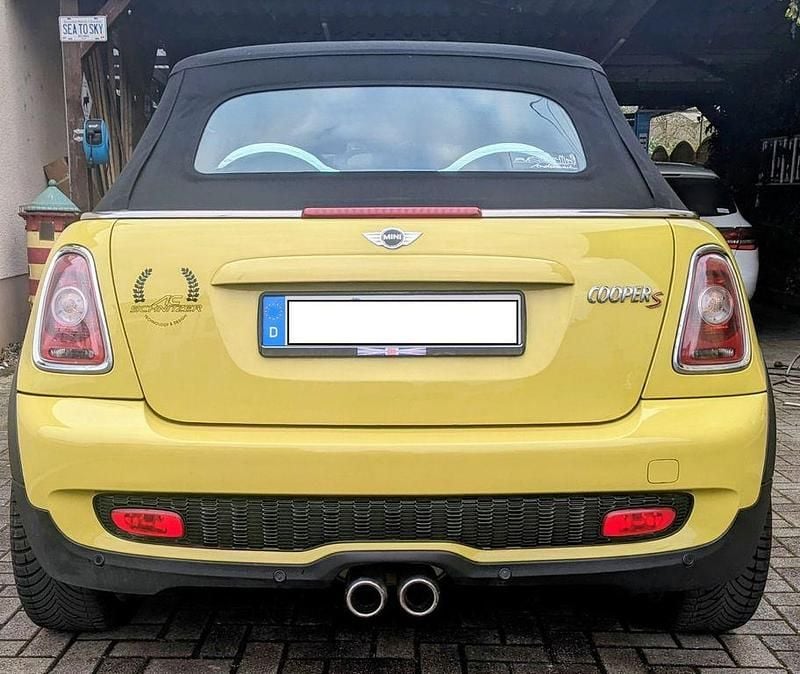 Gebraucht Mini Cooper S Cabriolet 174 PS (127 kW) 2009 Gelb Cabrio