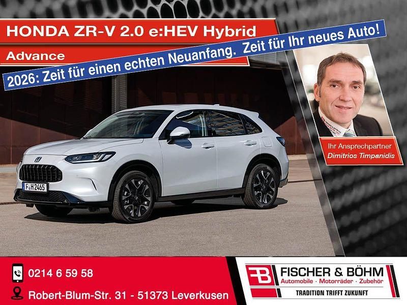Weiß Gebraucht 2025 Honda ZR-V Advance SUV | 39.790 € (Fairer Preis) - Bild 1/4