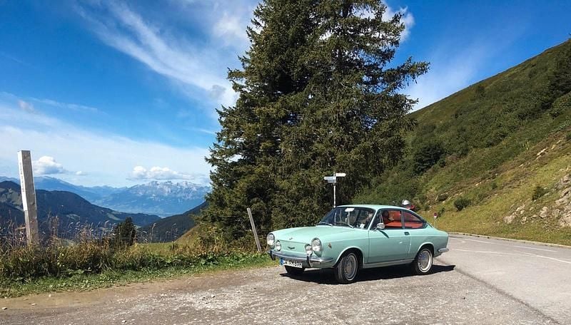 Blau Gebraucht 1969 Fiat 850 Sport Coupé | 11.900 € - Bild 1/4