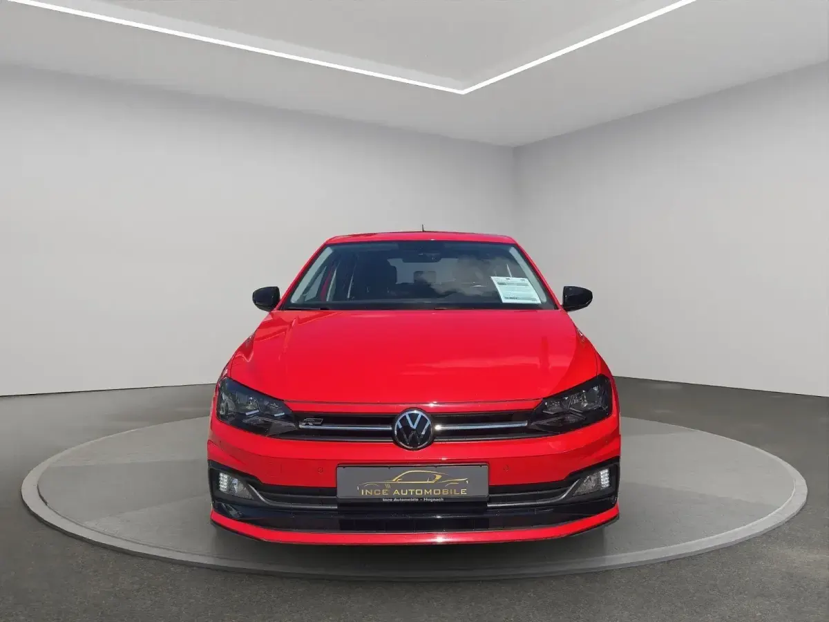 Gebraucht VW Polo Highline 90 PS (66 kW) 2021 Rot Kleinwagen