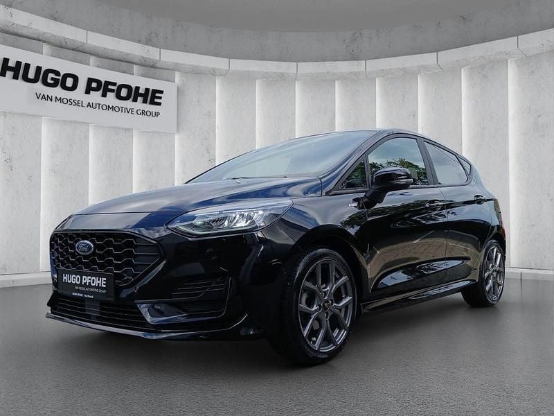 Schwarz Gebraucht 2023 Ford Fiesta ST-Line Kleinwagen | 17.975 € (Fairer Preis) - Bild 1/4