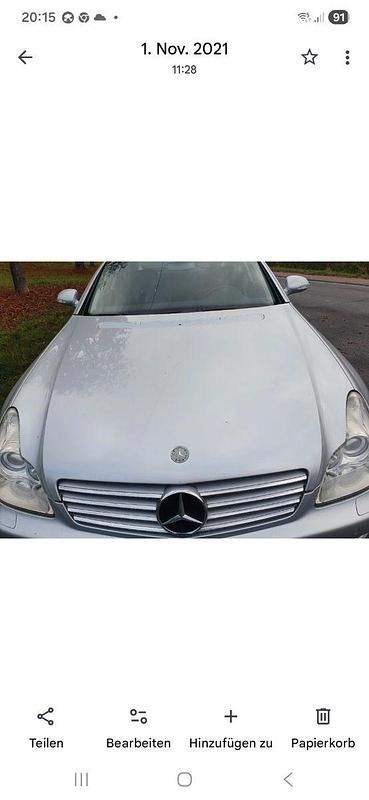 Gebraucht Mercedes CLS350 272 PS (200 kW) 2005 Silber Coupé