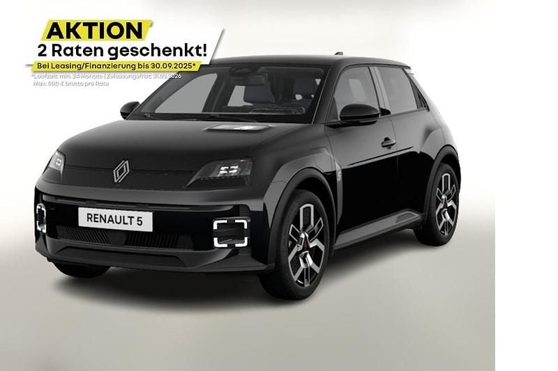 Schwarz Neu 2025 Renault R5 Komfort Kleinwagen | 33.593 € (Fairer Preis) - Bild 1/3