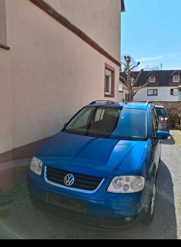 Gebraucht VW Touran 115 PS (84 kW) 2003 Blau Van / Kleinbus