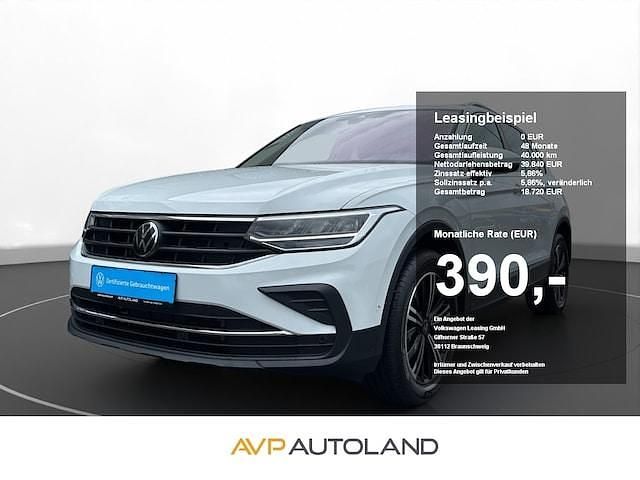 Pure white Gebraucht 2024 VW Tiguan Move SUV | 39.740 € (Etwas zu teuer) - Bild 1/4