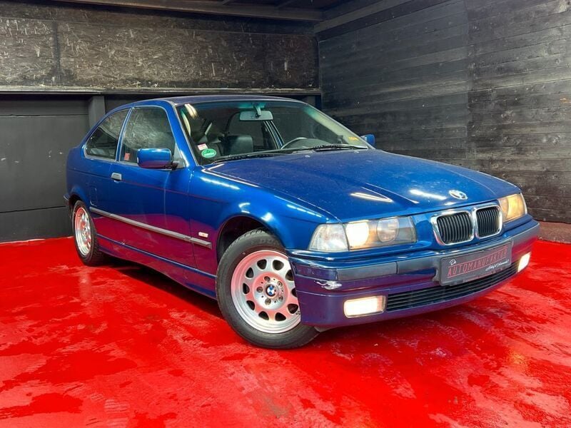 Blau Gebraucht 2000 BMW 316 Compact Sport Line Kleinwagen | 2.950 € (Fairer Preis) - Bild 1/4