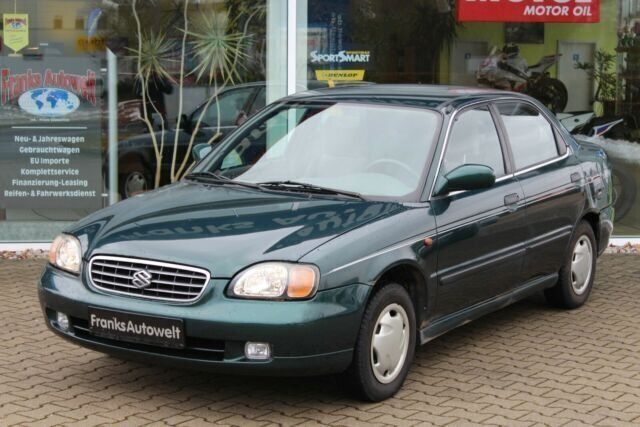 Gebraucht Suzuki Baleno GL 86 PS (63 kW) 2002 Grün metallic Limousine