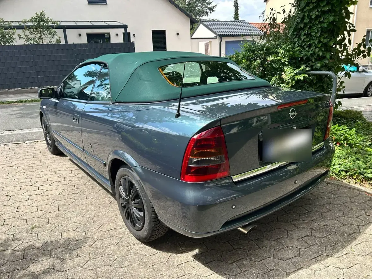 Gebraucht Opel Astra 125 PS (91 kW) 2002 Grün Cabrio