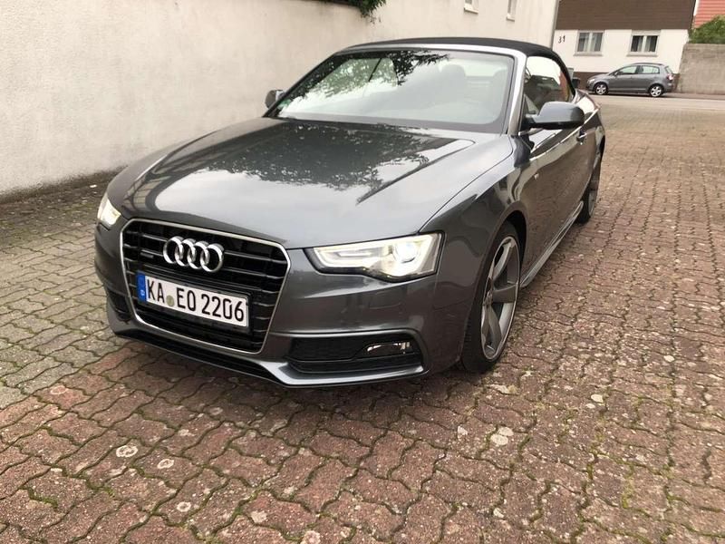 Grau Gebraucht 2014 Audi A5 Cabriolet Sport Cabrio | 19.000 € (Fairer Preis) - Bild 1/4